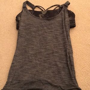 lululemon sports bra tank top.